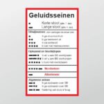 geluidseinen sticker